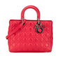 Dior Lady Dior Leather Handbag