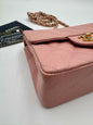 Chanel Classic Flap Caviar Red Shoulder Bag