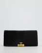 Chanel Black Gold Luxury Clutch Style