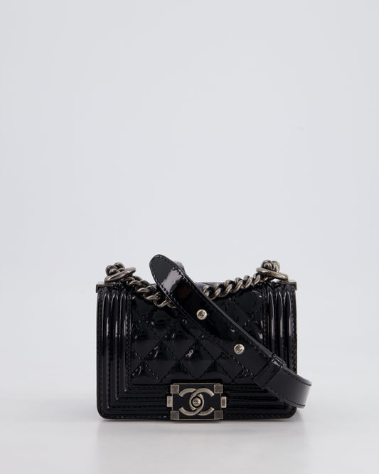 Chanel Boy Mini Black Luxury Handbag