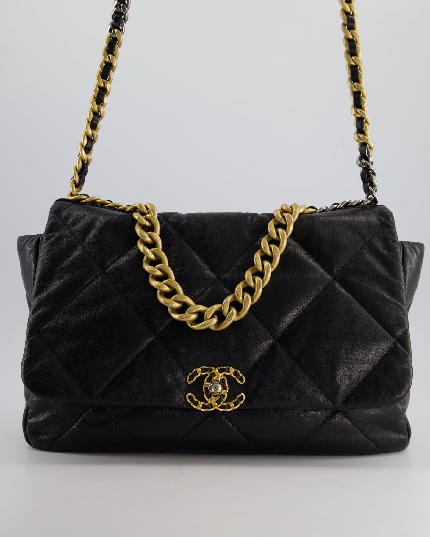 Chanel Quilted Leather Black Handbag Style