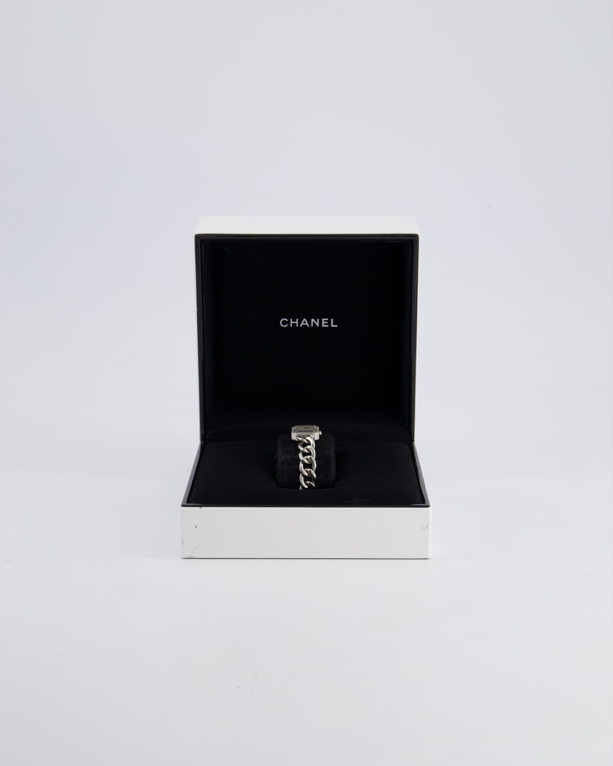 Chanel Stainless Steel Premiere H3253 Diamond and Mother of Pearl 26mm Quartz Watch