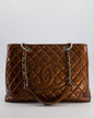 Chanel Leather Silver Luxury Tote Style 2