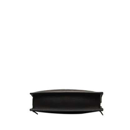 Black Louis Vuitton Monogram Taurillon Sac Plat Satchel