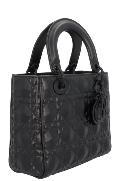 Christian Dior Small Lady Dior My Abcdior Bag Black