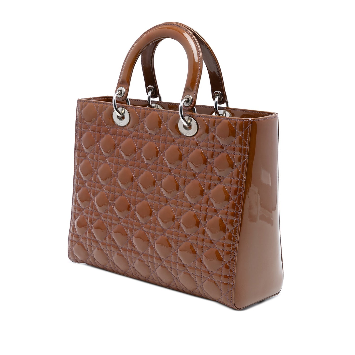 Dior Lady Dior Cannage Brown Handbag Cannage