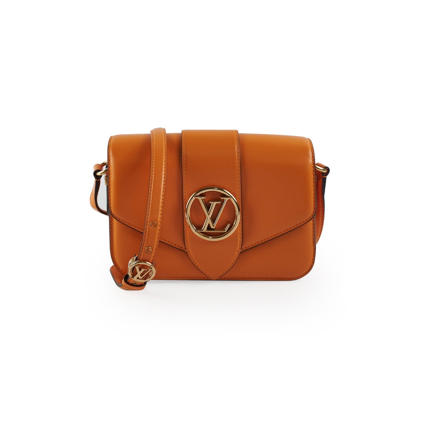 ITEM 33 - Louis Vuitton MM Pont 9 Gold Crossbody Bag