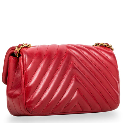 Chanel Classic Flap Lambskin Gold Shoulder Bag Style 7