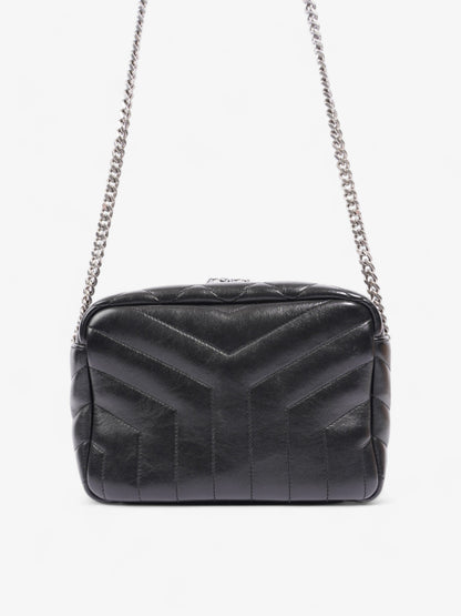 Saint Laurent Loulou Bowling Bag Black Calfskin Leather Small