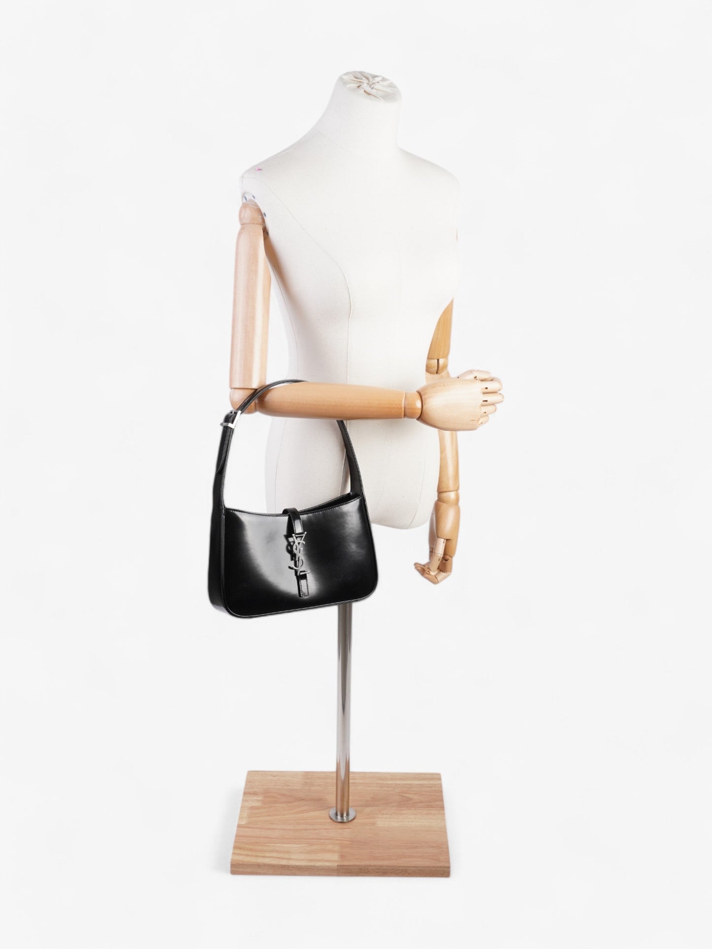 Saint Laurent Le 5 A 7 Black Patent Leather