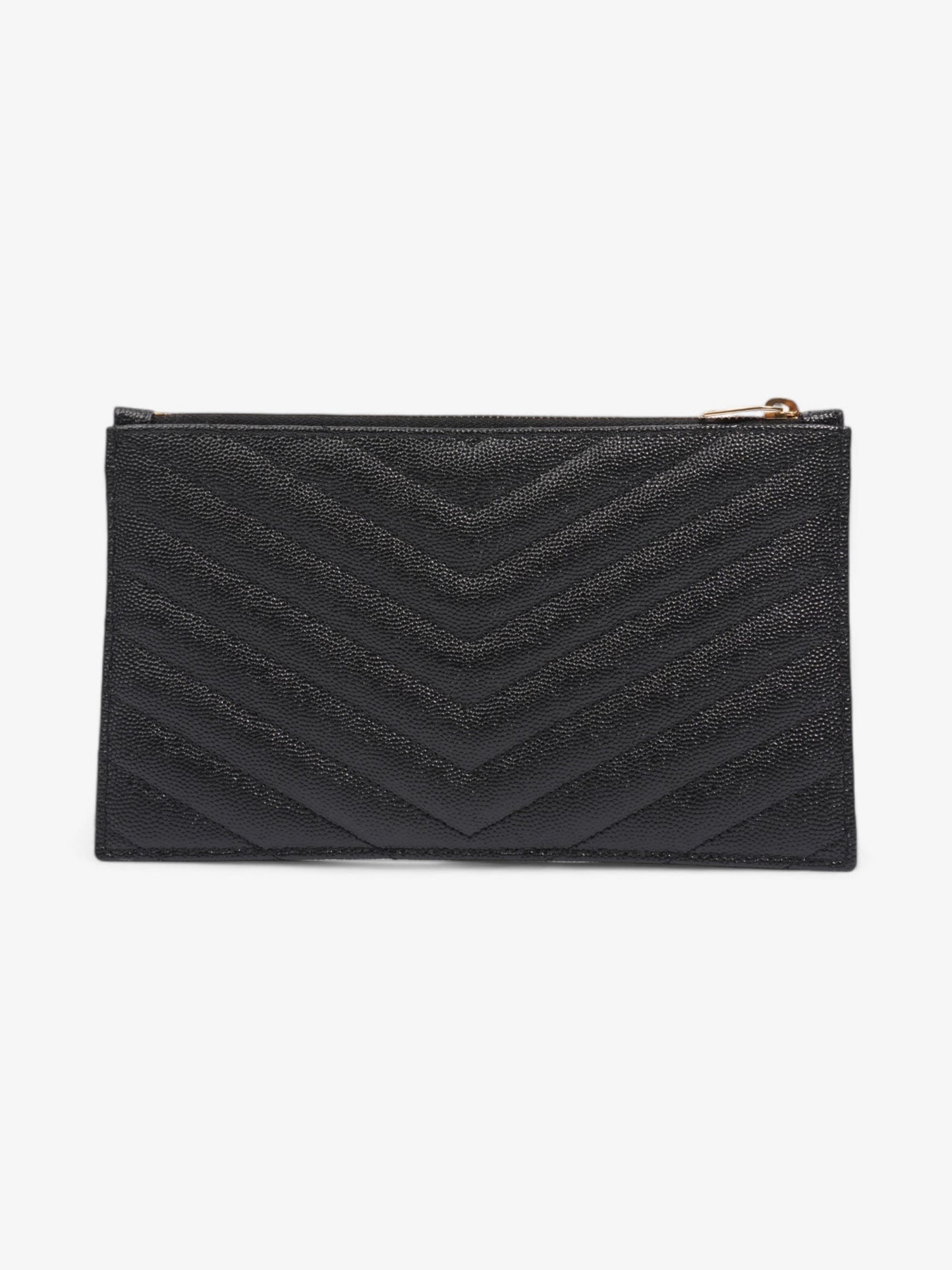 Saint Laurent Cassandre Leather Black Shoulder Bag Leather