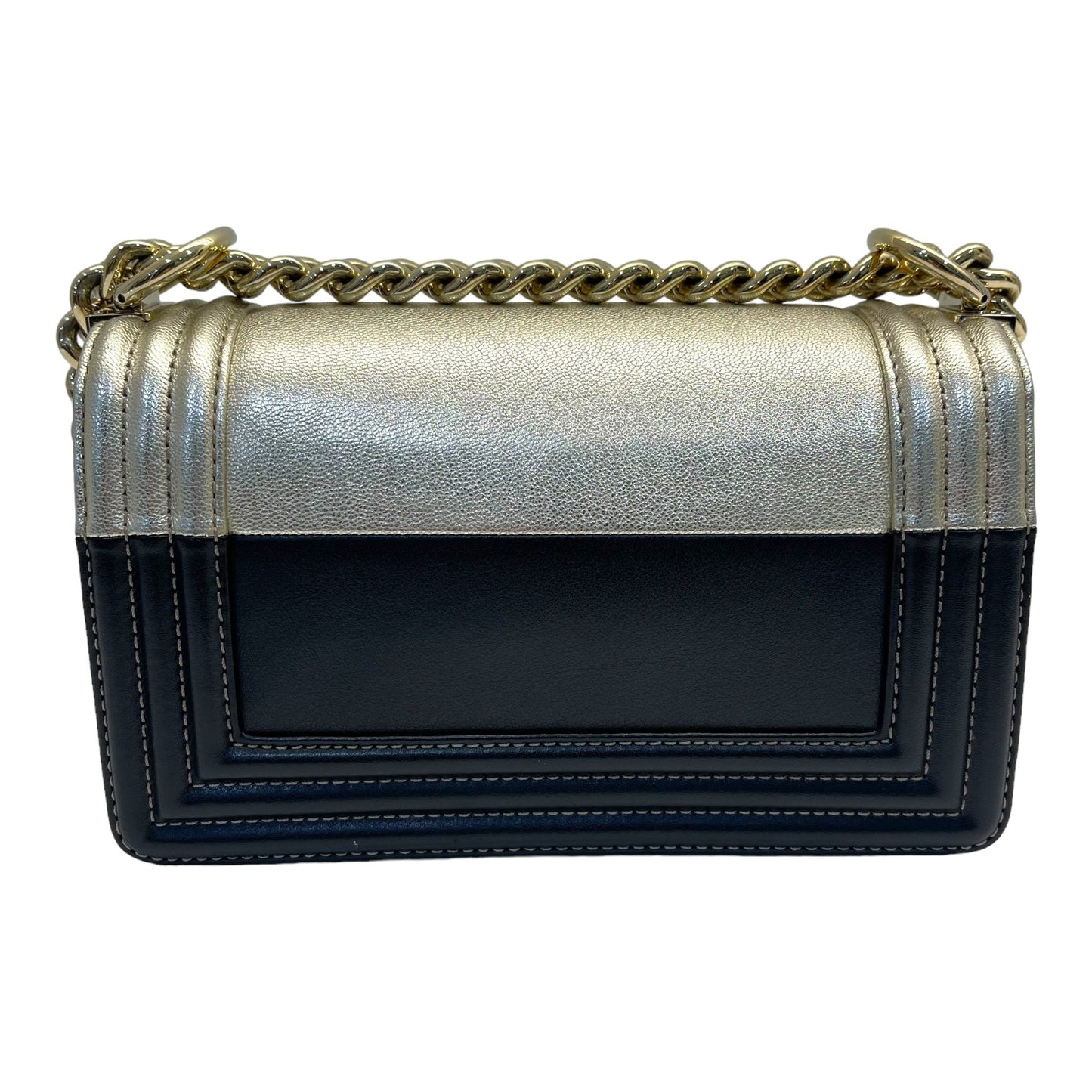 Chanel Boy Small Black Gold Handbag