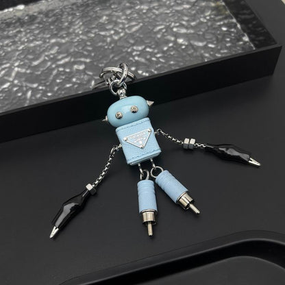 Prada Robot Keychain Keyring Bag Charm