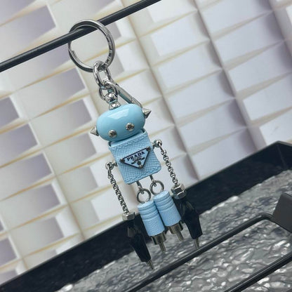 Prada Robot Keychain Keyring Bag Charm