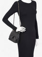 Chanel Chain Flap Black Leather