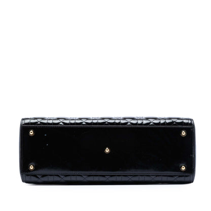Dior Lady Dior Cannage Black Handbag Style 6