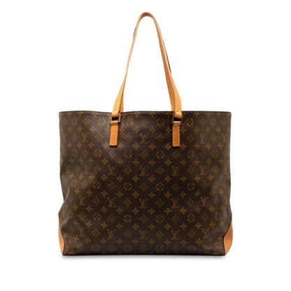Brown Louis Vuitton Monogram Cabas Alto Tote Bag