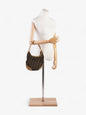 Fendi Zucca Tobacco Hobo Brown Canvas
