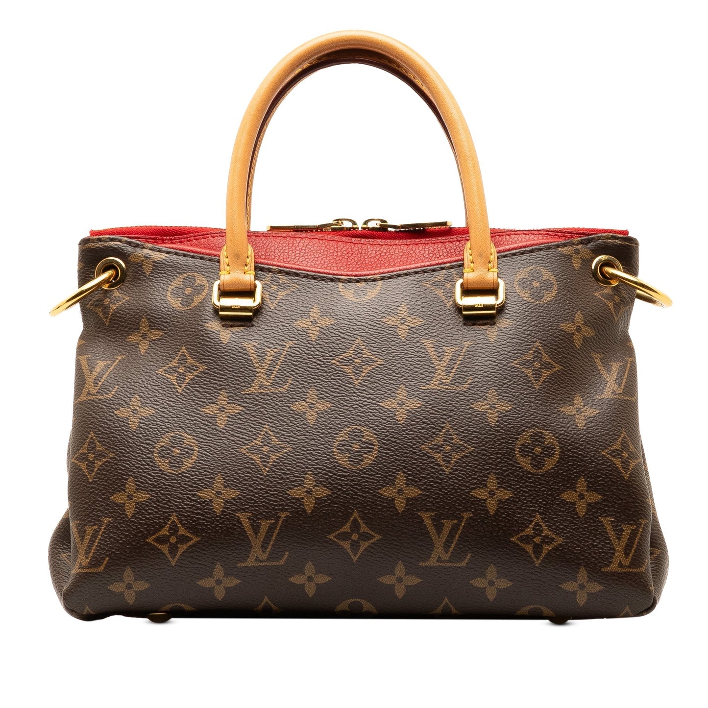 Brown Louis Vuitton Monogram Pallas BB Satchel