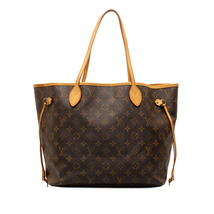 Brown Louis Vuitton Monogram Neverfull MM Tote Bag
