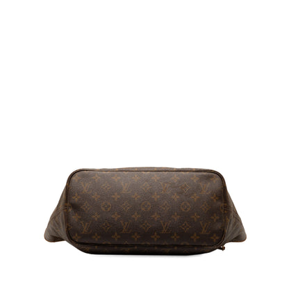 Brown Louis Vuitton Monogram Neverfull MM Tote Bag