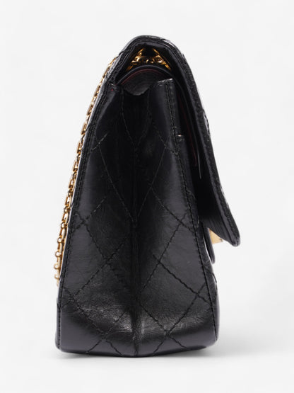 Chanel 2 55 Reissue Black Calfskin Leather