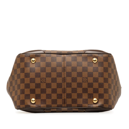 Brown Louis Vuitton Damier Ebene Verona MM Shoulder Bag