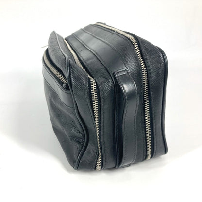 Dior business bag Leather / coated canvas black Trotter logo