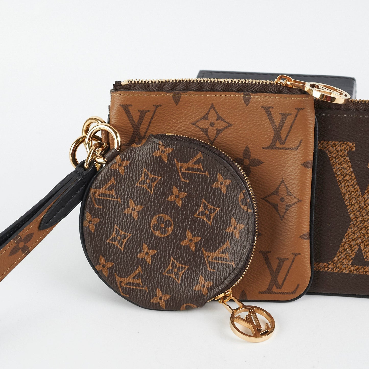 Louis Vuitton Pochette Trio Reverse Monogram