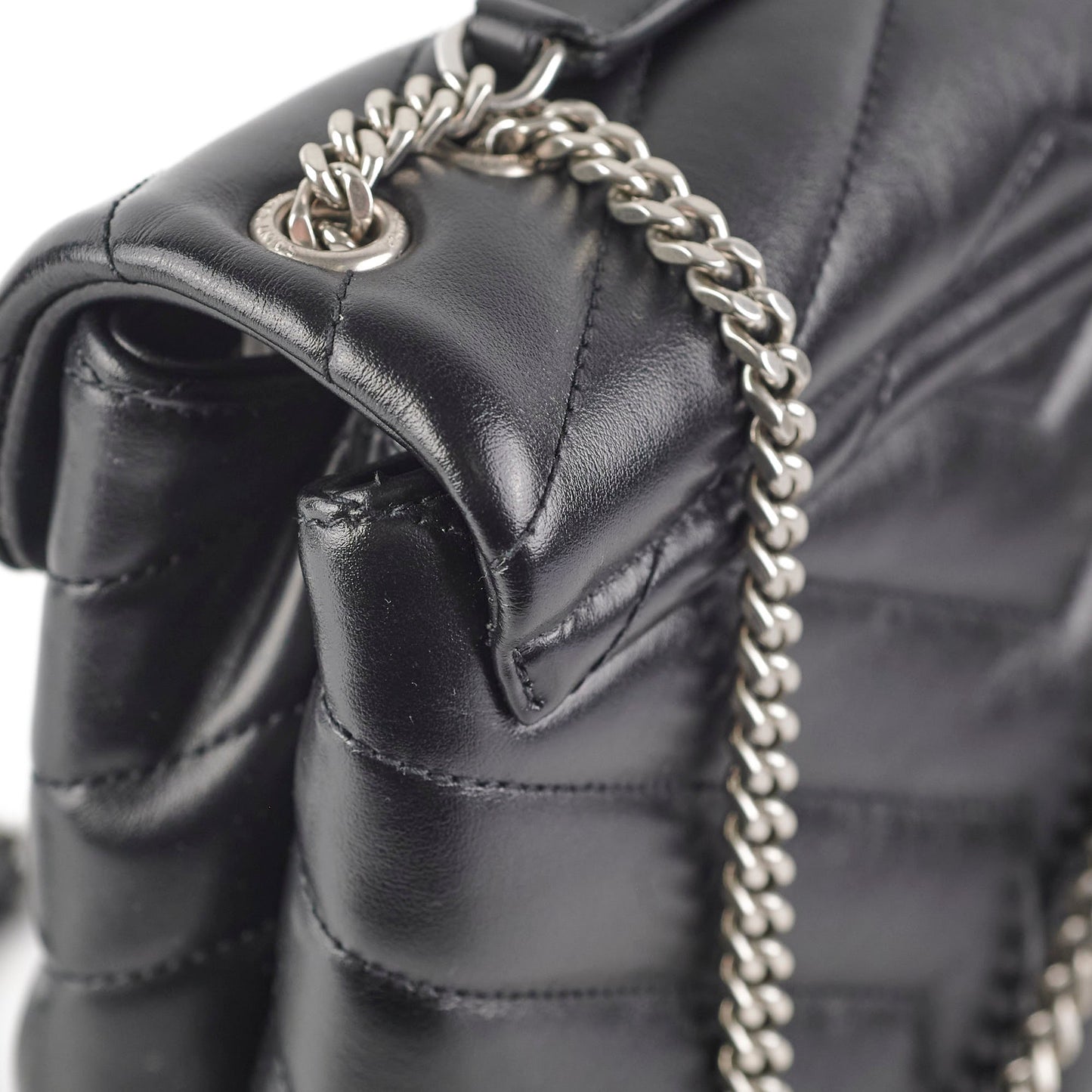Saint Laurent Small Loulou Black
