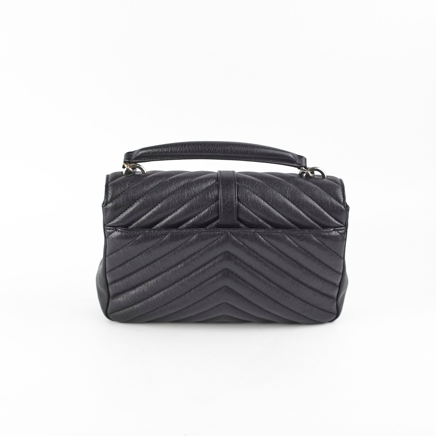 Saint Laurent College Black Shoulder Bag