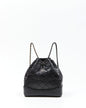Chanel Black Quilted Lambskin Gabrielle Chain Backpack