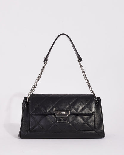 Chanel Small Caviar Leather Black Shoulder Bag