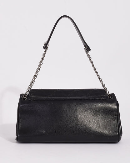 Chanel Small Caviar Leather Black Shoulder Bag