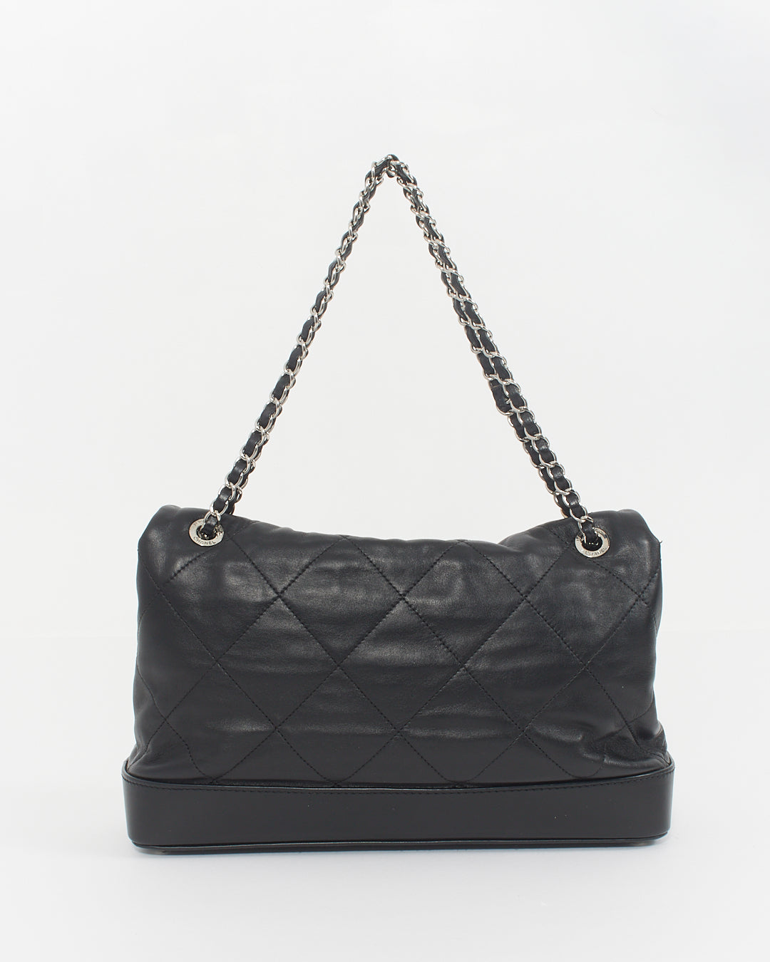Chanel Black Lambskin Ultimate Stitch Structured Shoulder Bag