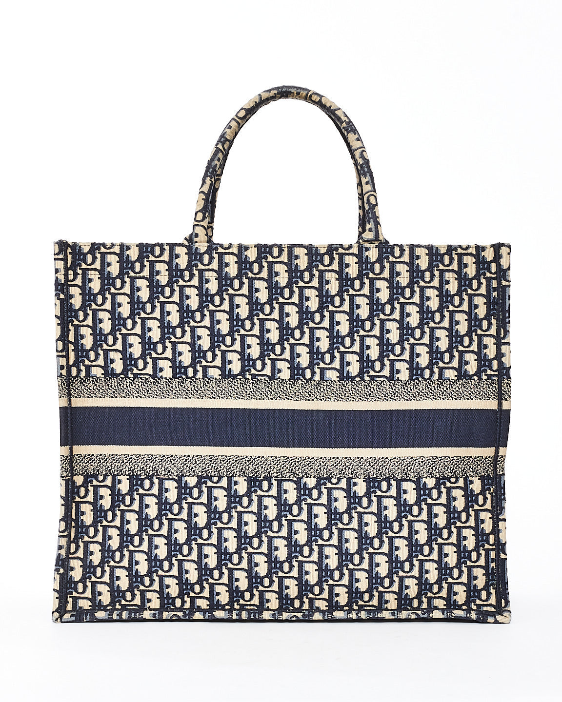 Dior Book Tote Canvas Tote Bag