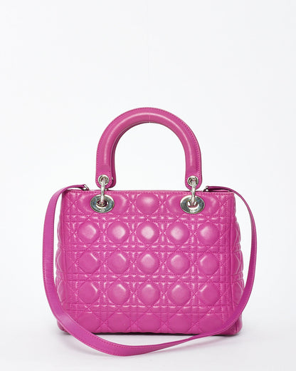 Dior Lady Dior Leather Handbag