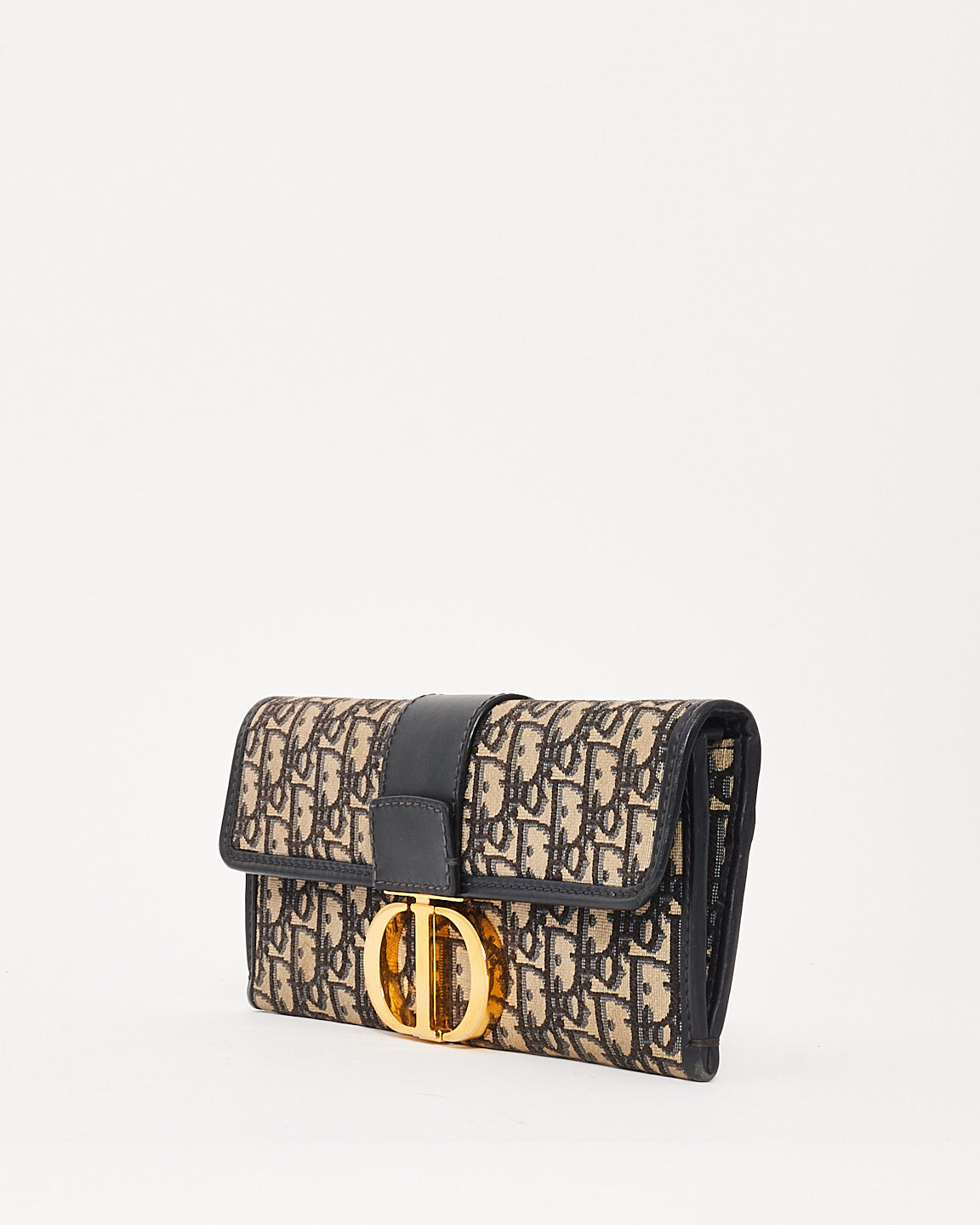 Dior Chain Canvas Clutch Bag