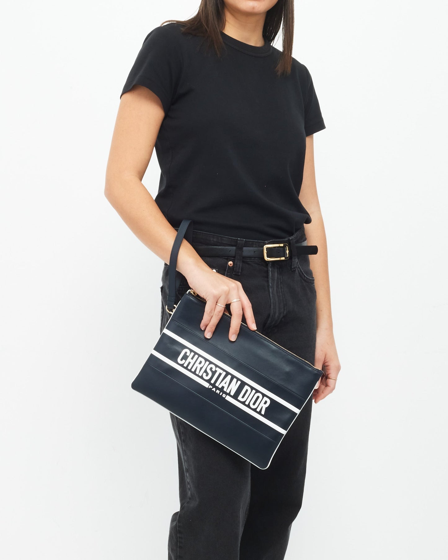 Dior Leather Clutch Bag
