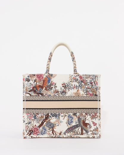 Dior Book Tote Canvas Tote Bag