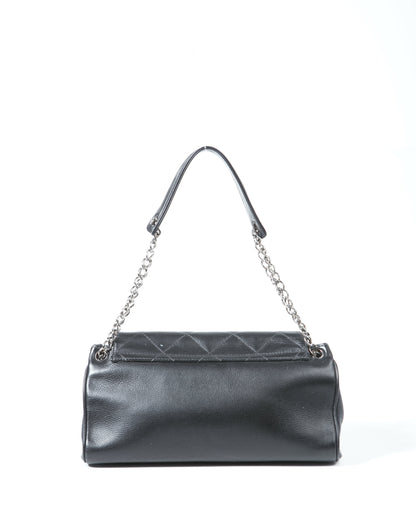 Chanel Small Caviar Leather Black Shoulder Bag Style