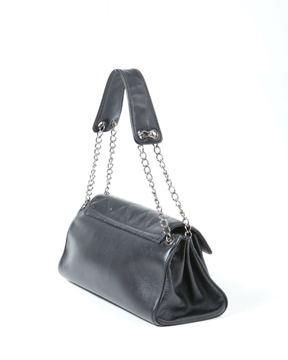 Chanel Small Caviar Leather Black Shoulder Bag Style