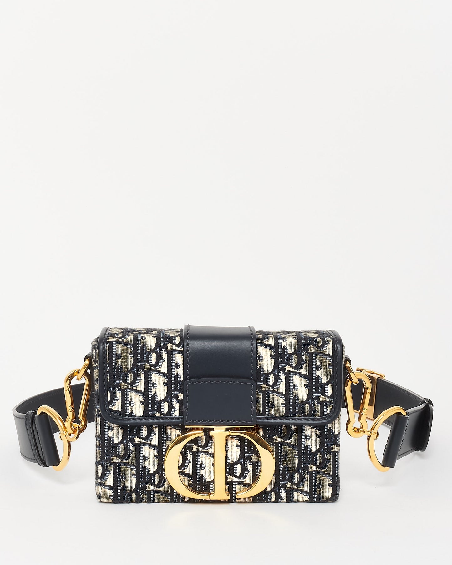 Dior Leather Canvas Crossbody Bag