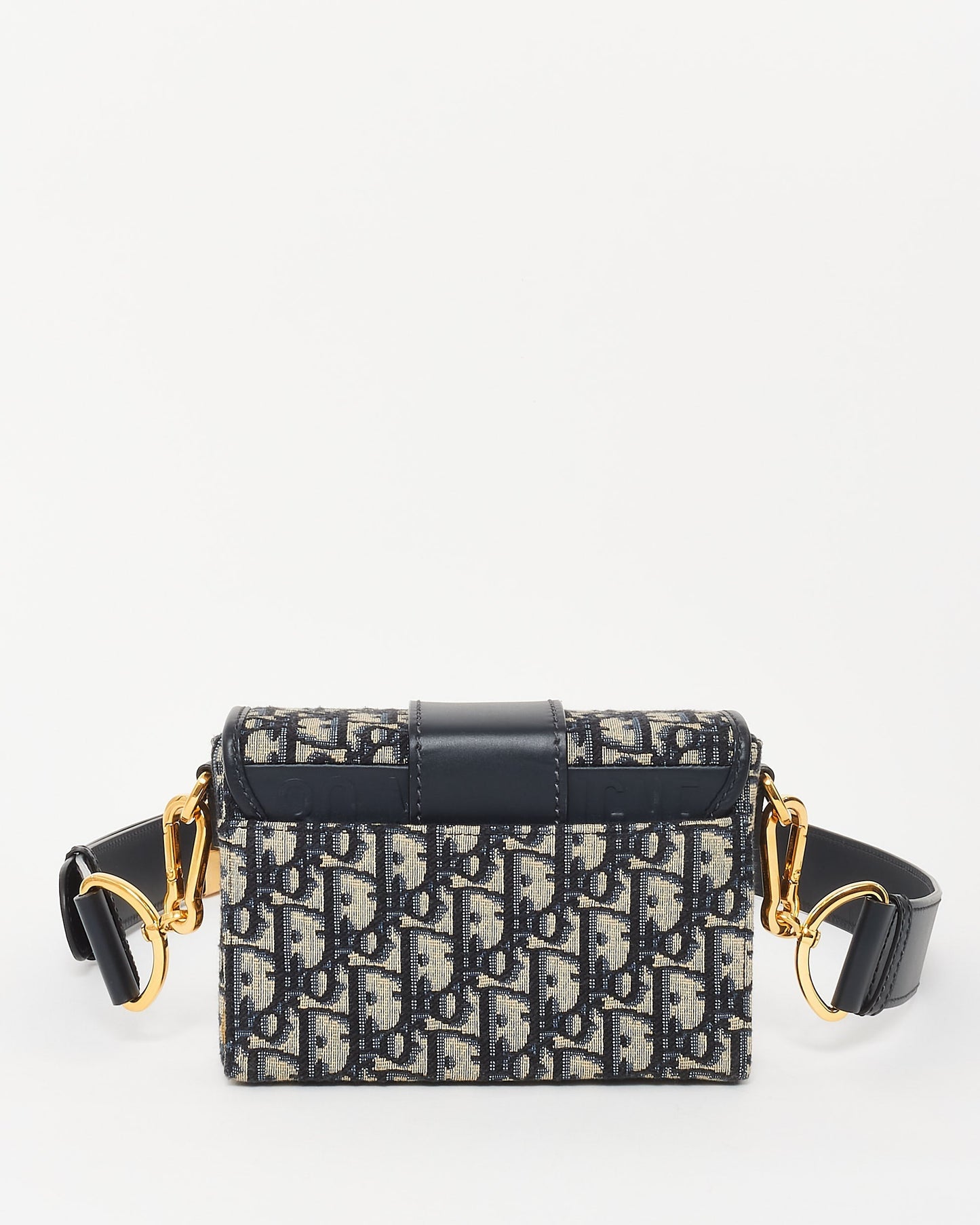 Dior Leather Canvas Crossbody Bag