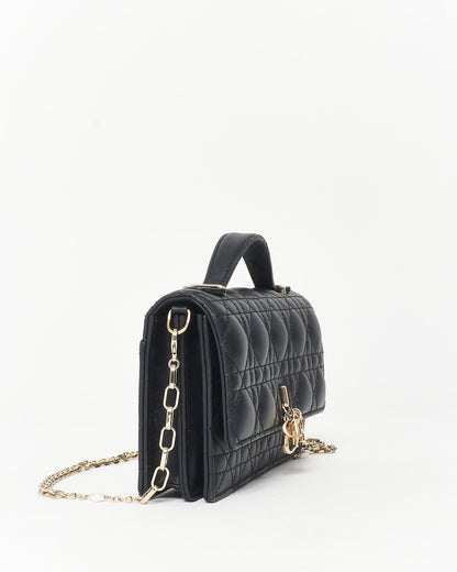Dior Quilted Chain Shoulder Bag