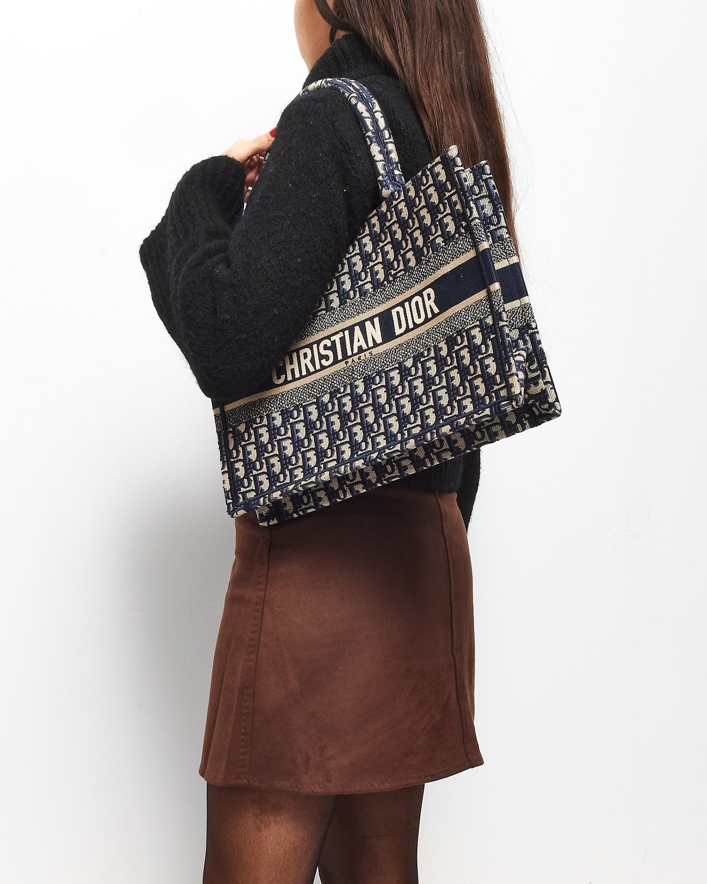Dior Book Tote Canvas Tote Bag