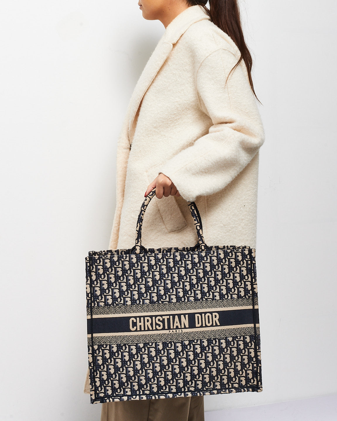Dior Book Tote Canvas Tote Bag
