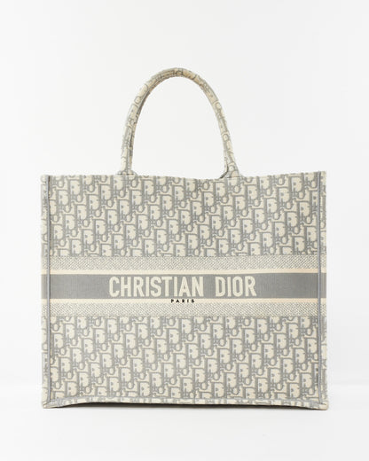 Dior Book Tote Canvas Tote Bag