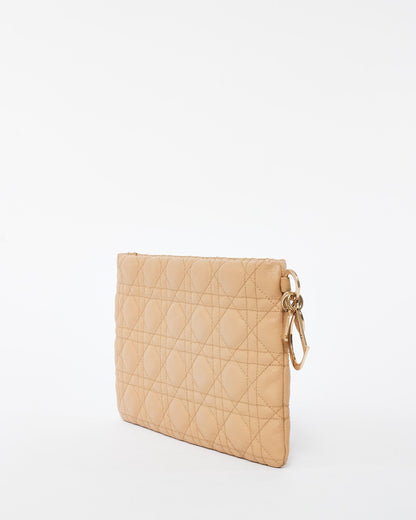 Dior Quilted Canvas Clutch Bag
