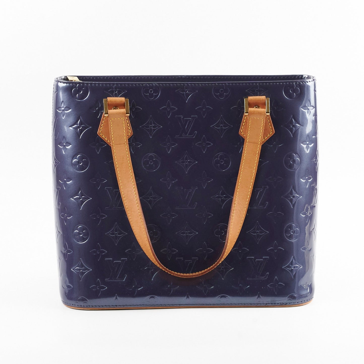 Louis Vuitton Vernis Houston Shoulder Bag Indigo